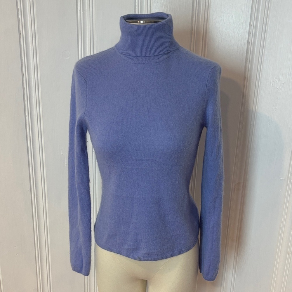 🤍 IN CASHMERE – Ultra-Soft 100% Cashmere Turtleneck - Size Medium
